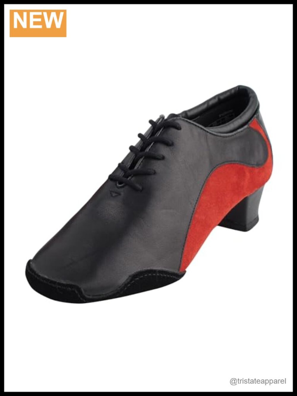 Womens Dance Shoe Leather Suede Cuban Heel Salsa Ballroom Practice